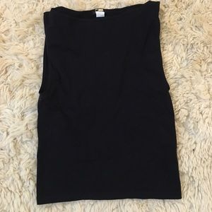 Sleeveless Black Shirt by Ilux